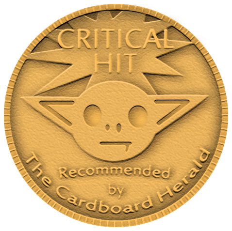Cardboard Herald Critical Hit Award